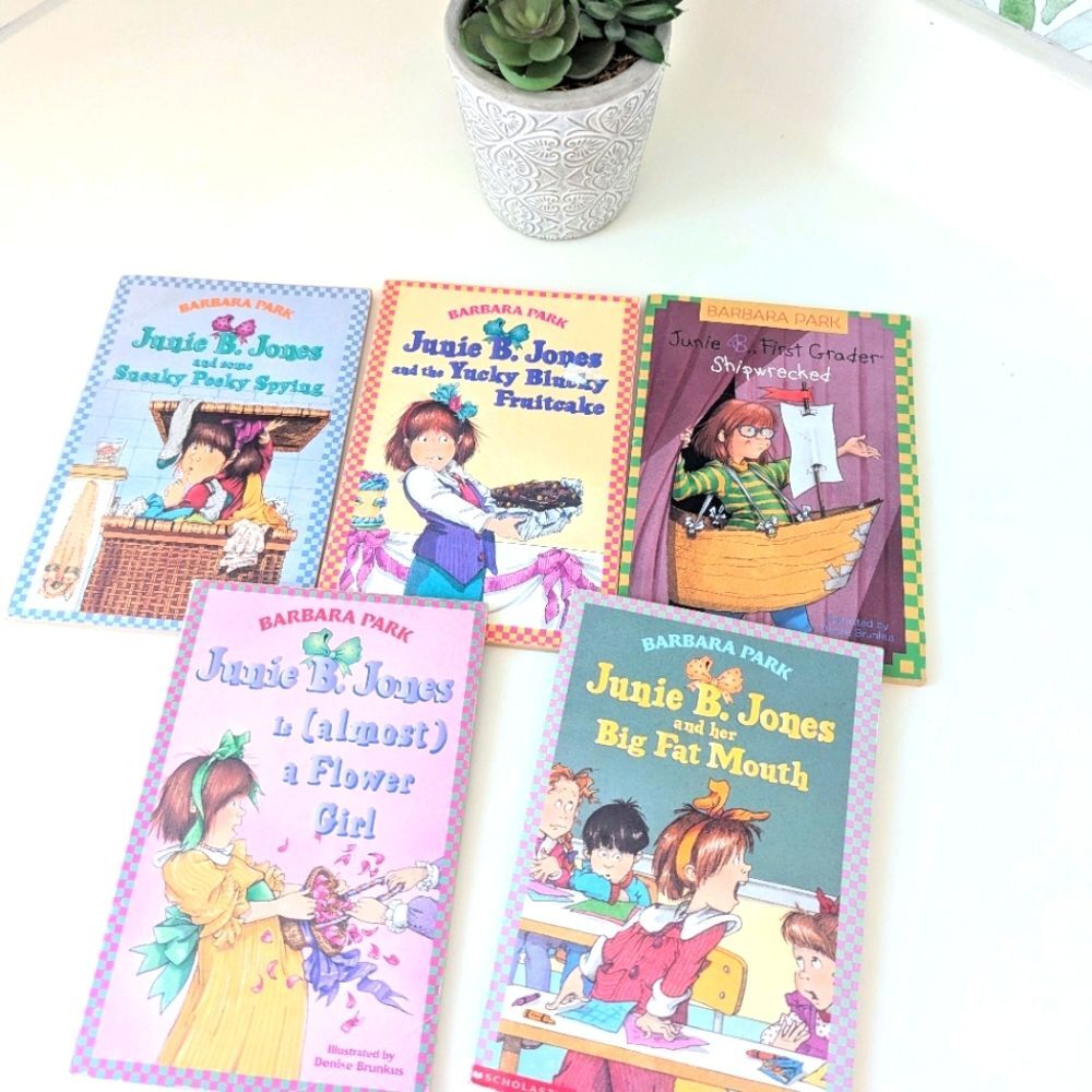 Set Of 5 Junie B. Jones Books Vintage